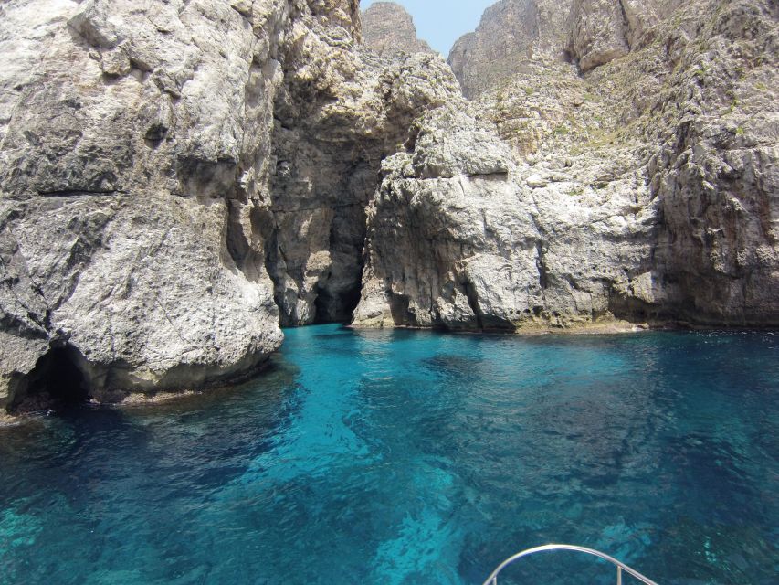 Trapani: Marettimo Island and Sea Caves Boat Tour with Lunch - Lunch and tasting onboard: good pause, mixed execution