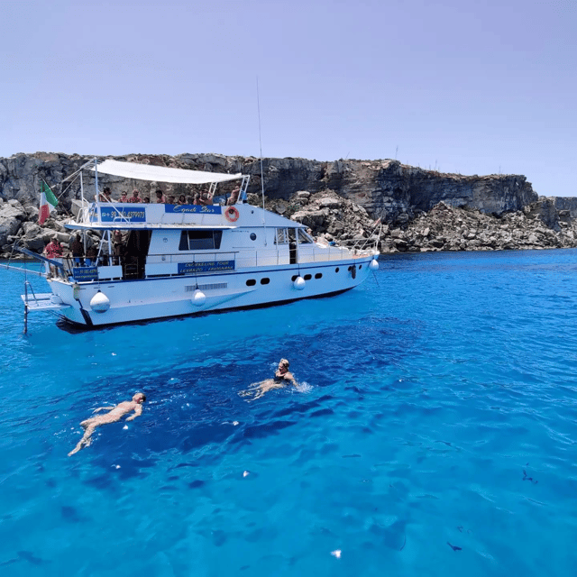 Trapani: Yacht Excursion to Levanzo and Favignana with Lunch - What makes the bathing stops feel special