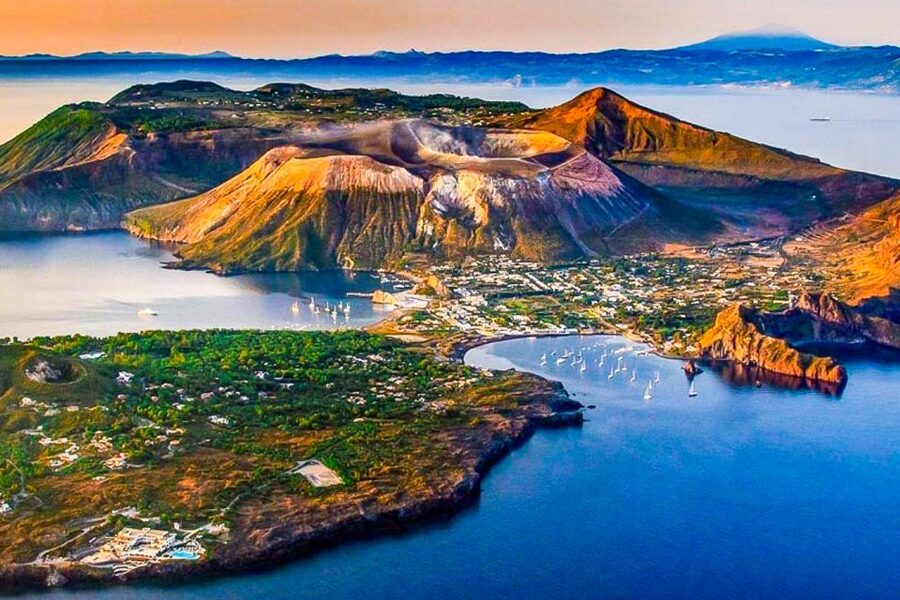Tropea: Lipari, Panarea, and Stromboli Boat Tour by Night - Lipari in the middle of the day, San Bartolomeo and Canneto beach options