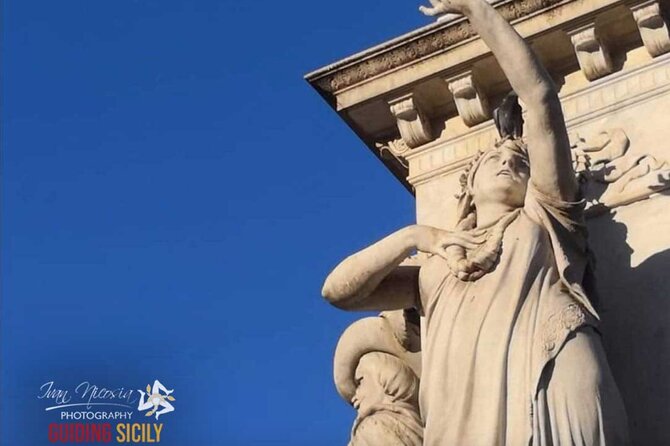 WalkingTour CATANIA - discovering the city of lava with a licensed guide - Ursino Castle and the lava that filled the moat
