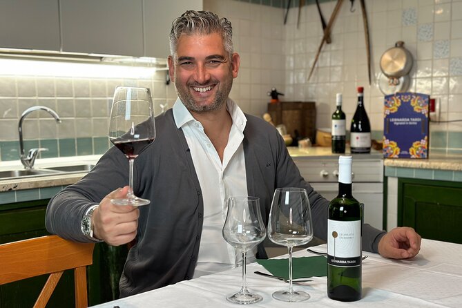 Wine tasting with gastronomic experience at Leonarda's home - Price and what you get for $94.93 in Sicily